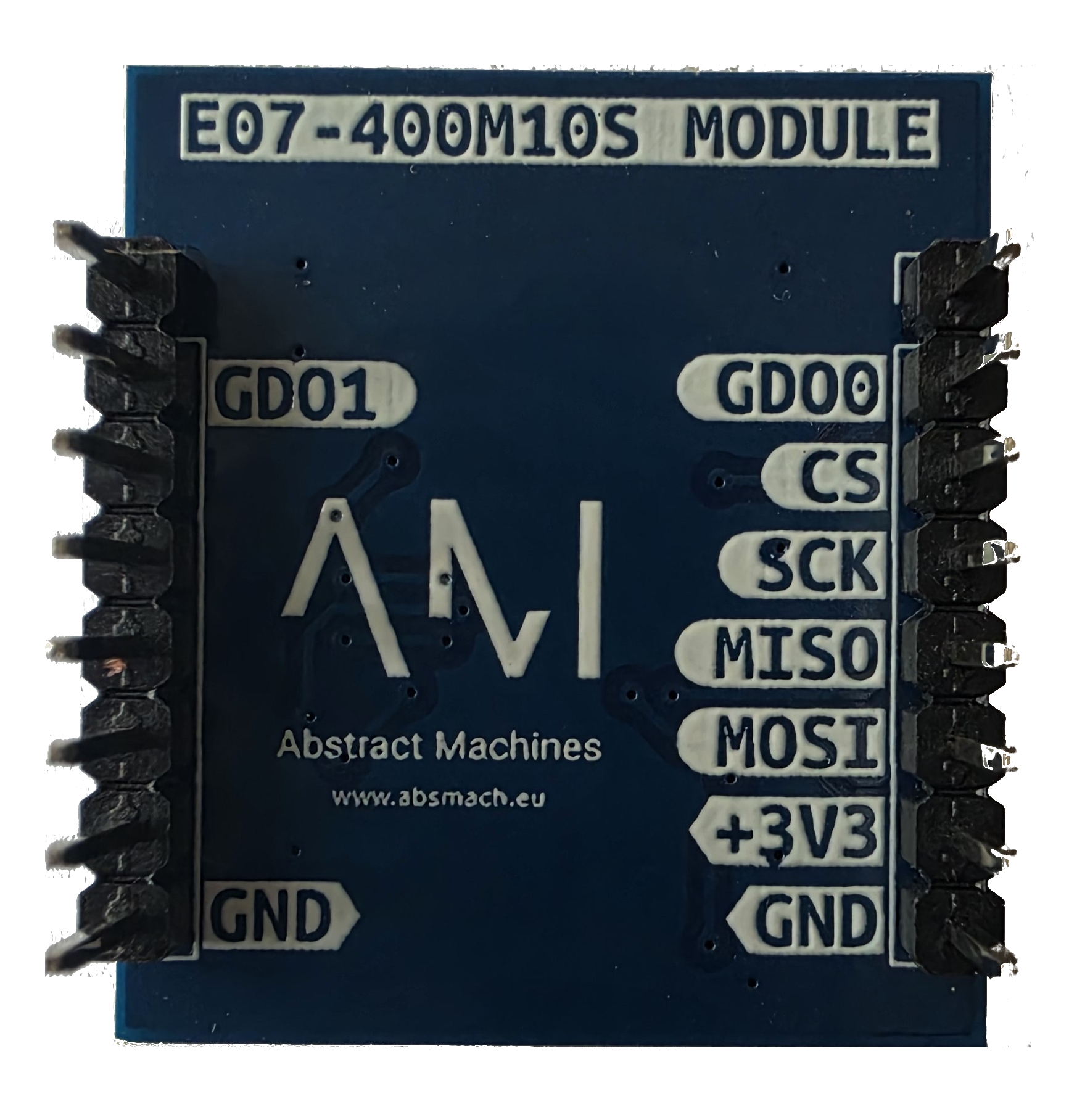 E07-400M10S Back Fabricated PCB
