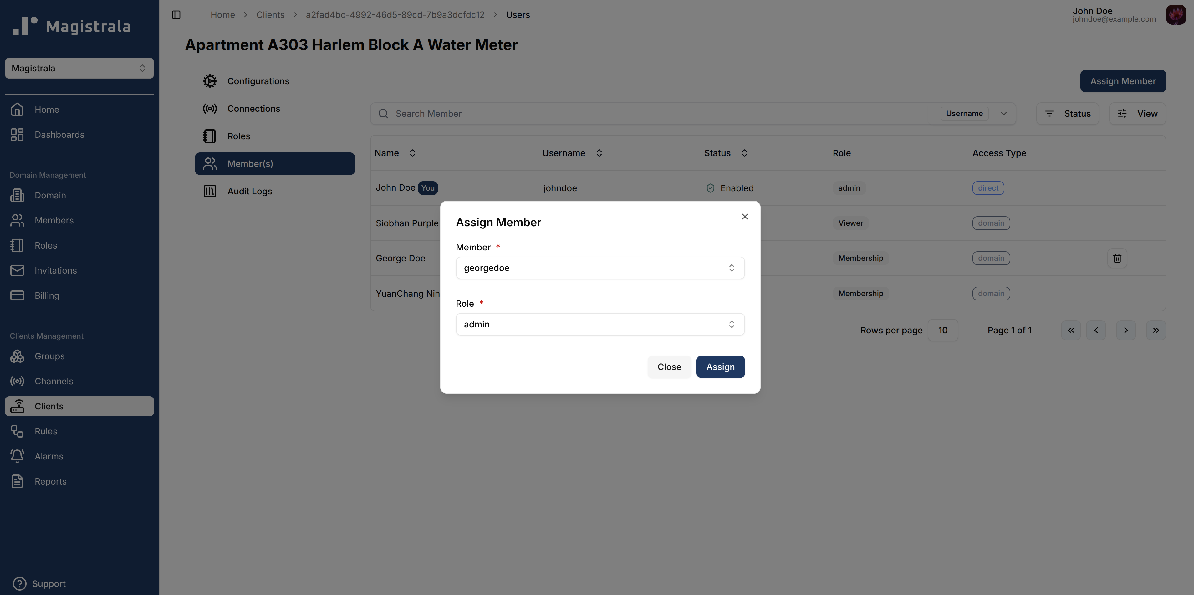 Assign Members