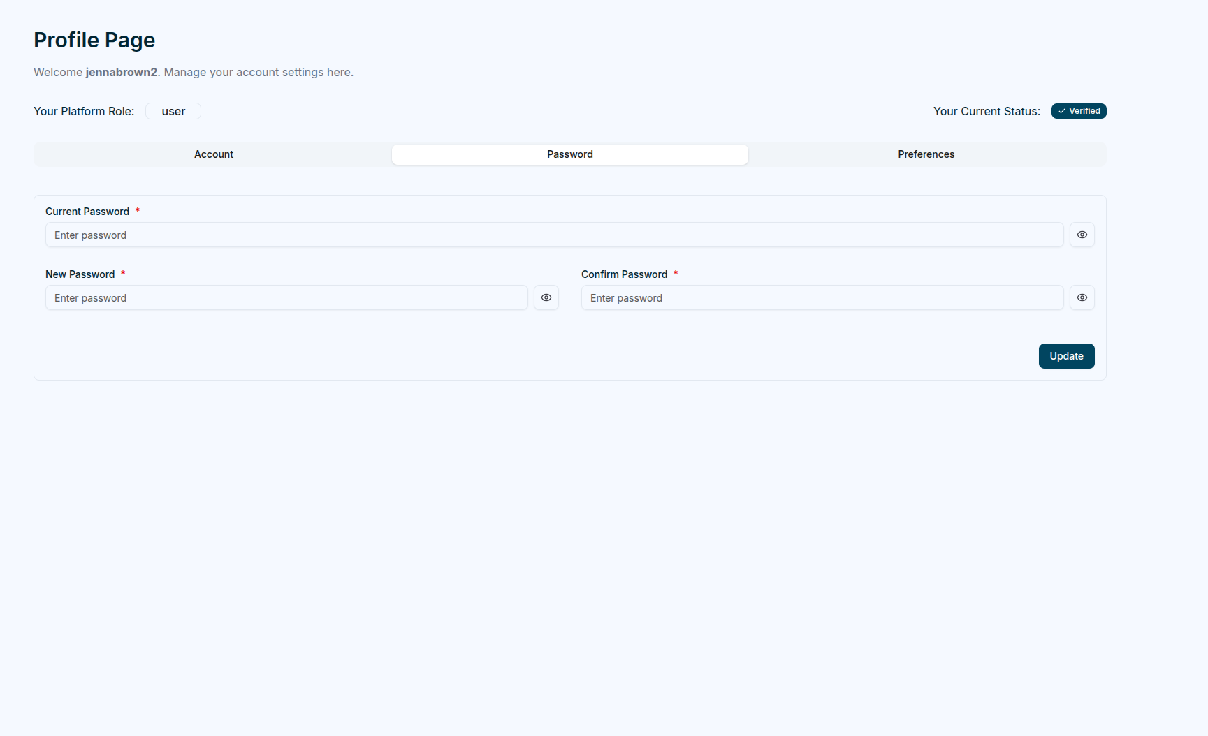 Profile Tab 2