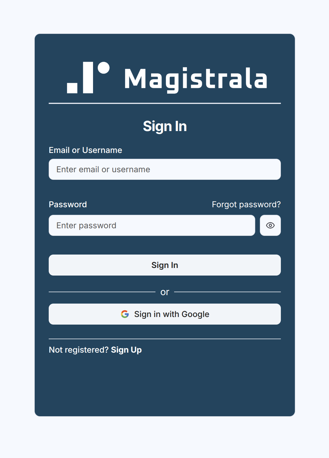 Login