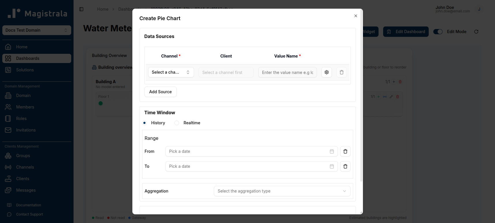 Create Pie Chart
