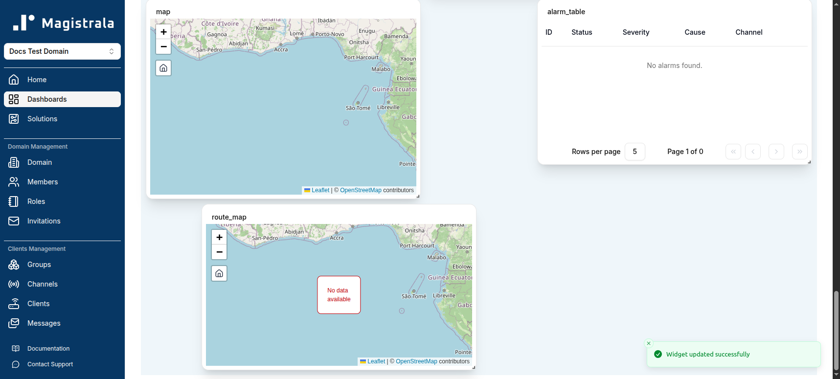 Updated Route Map with 2 Devices